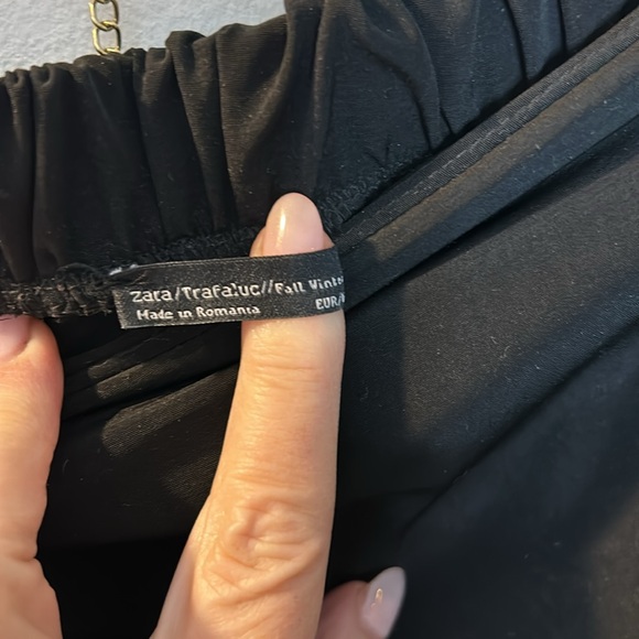 Zara culottes with attached drape skirt front M - Picture 5 of 9